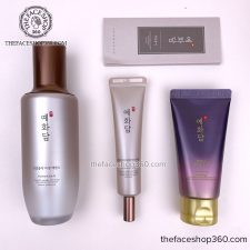 Set Tinh chất và Kem mắt chống lão hóa Yehwadam Heaven Grade Ginseng Rejuvenating Serum Special Gift Set