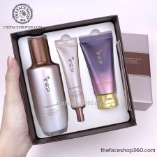 Set Tinh chất và Kem mắt chống lão hóa Yehwadam Heaven Grade Ginseng Rejuvenating Serum Special Gift Set