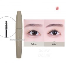 #2 Dài mi Masacara thuần chay dài và cong mi đẹp tự nhiên Maxx Eye Vegan Mascara The Face Shop