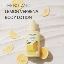 Sữa dưỡng thể mềm mịn, trắng da The Botanic Lemon Verbena Body Lotion 350ml The Face Shop
