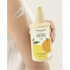 Sữa dưỡng thể mềm mịn, trắng da The Botanic Lemon Verbena Body Lotion 350ml The Face Shop