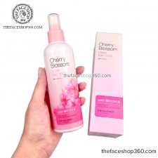 Xịt dưỡng thơm tóc Cherry Blossom Clear Hair Mist The Face Shop 200ml
