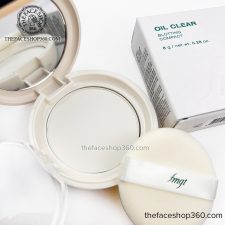 Phấn phủ nén trong suốt kiềm dầu Oil Clear Blotting Compact fmgt The Face Shop