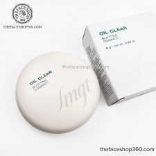 Phấn phủ nén trong suốt kiềm dầu Oil Clear Blotting Compact fmgt The Face Shop