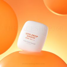 Sữa chống nắng mỏng nhẹ Vita Drop Sunquid SPF50+ PA++++ The Face Shop 50ml