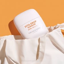Sữa chống nắng mỏng nhẹ Vita Drop Sunquid SPF50+ PA++++ The Face Shop 50ml