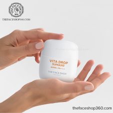 Sữa chống nắng mỏng nhẹ Vita Drop Sunquid SPF50+ PA++++ The Face Shop 50ml