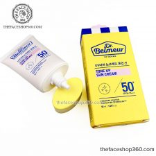 Kem chống nắng nâng tone cho da mụn Dr. Belmeur Tone Up Sun Cream SPF50 PA++++ 50ml The Face Shop