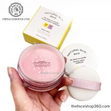 Phấn Phủ Chống Nắng Dạng Bột Natural Sun Eco No Shine Sun Powder SPF30 PA++ 13g The Face Shop
