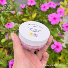 Phấn Phủ Chống Nắng Dạng Bột Natural Sun Eco No Shine Sun Powder SPF30 PA++ 13g The Face Shop
